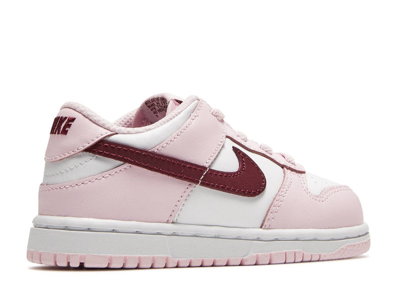 NIKE DUNK LOW PINK RED WHITE (PS)