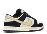 NIKE DUNK LOW LX BLACK SUEDE TEAM GOLD (WOMENS)