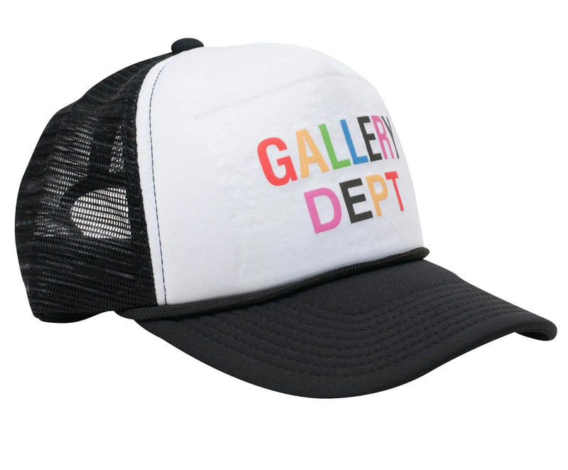 GALLERY DEPT. BEVERLY HILLS TRUCKER HAT BLACK/WHITE