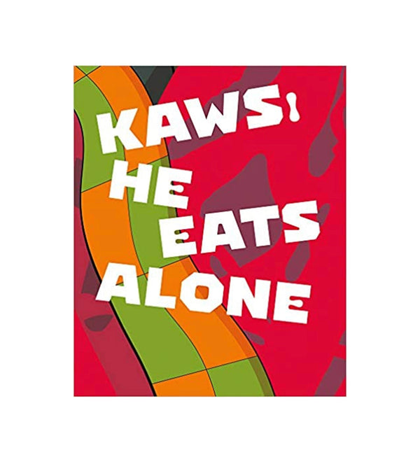 KAWS HE EATS ALONE HARDCOVER BOOK